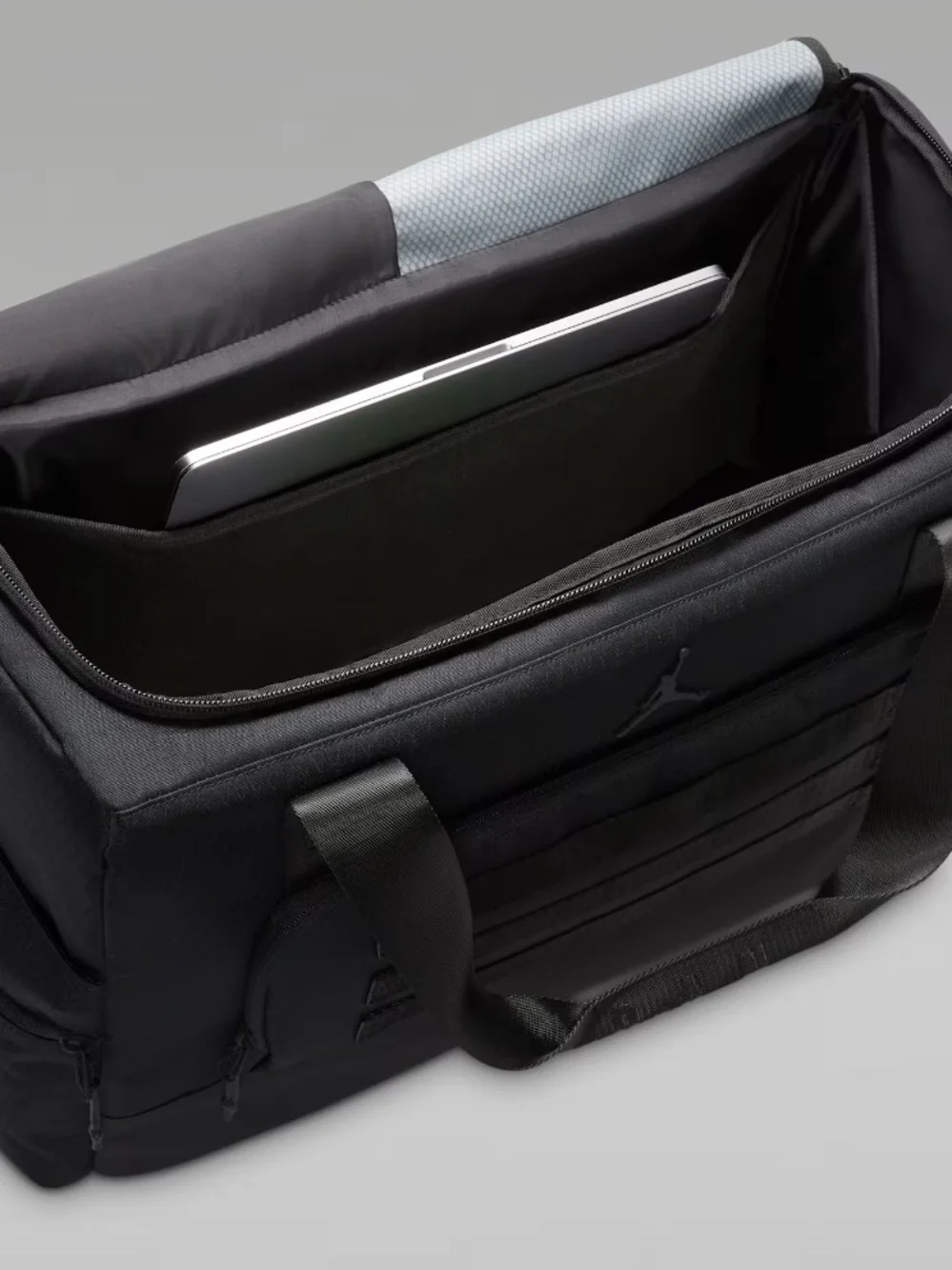 Jordan Men’s Black Duffel Bag - Tactical Travel Carry